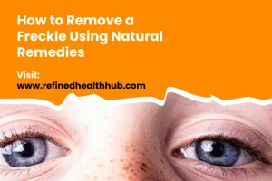 How to Remove a Freckle Using Natural Remedies