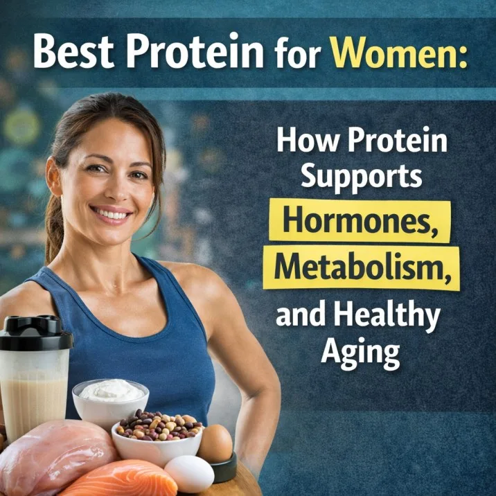 Best Protein for Women: How Protein Supports Hormones, Metabolism, and Healthy Aging