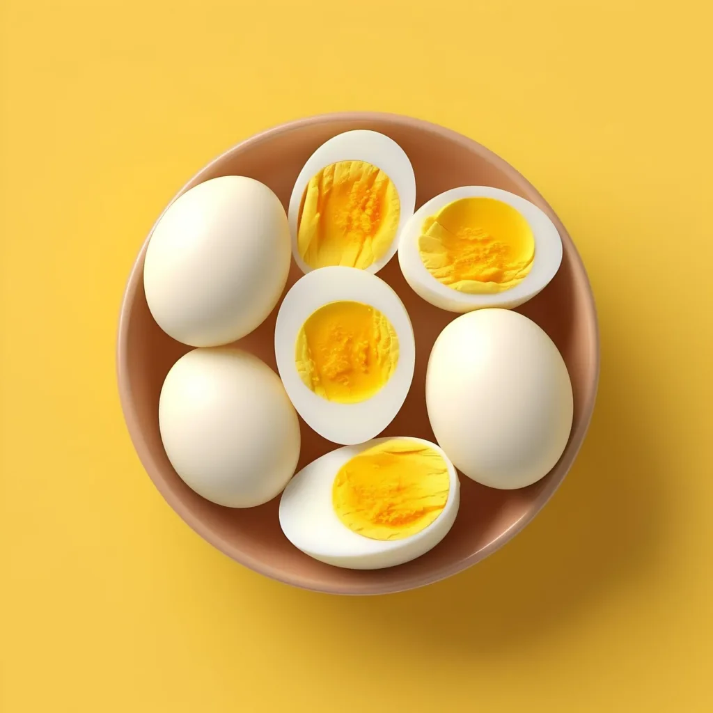 Image of boiled egg inside a bowl to depict Best Protein for Women