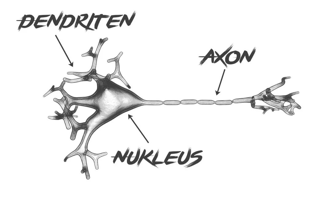 image of a neuron depicting Vagus nerve
