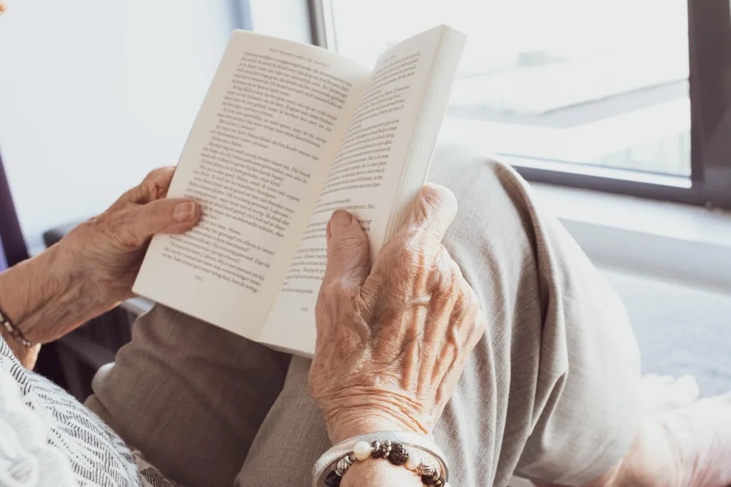 Reading a Stress Relief Tips for Seniors